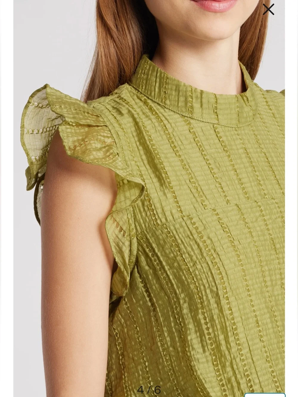 Mila Mae Ruffle Texture Mini-dress - Picture 9 of 10